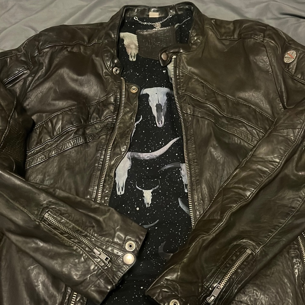 Biker Diesel Leather